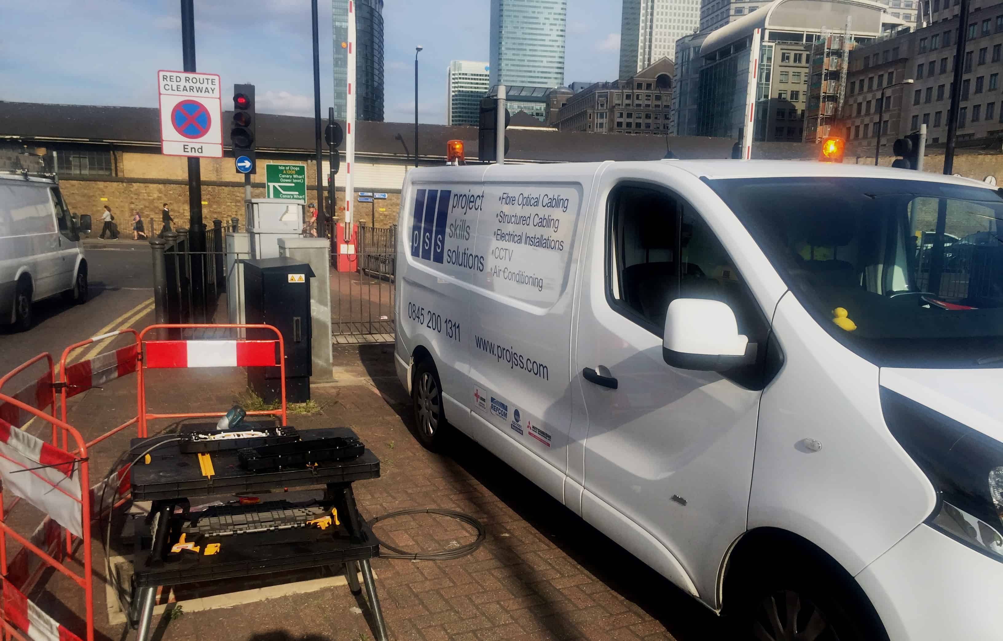 A13 Fibre Optic Cable Repair PSS Installations