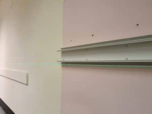 3 Compartment Dado Trunking installation