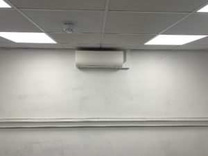 Office Air Conditioning internal unit Installed on wall