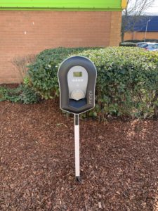 EV Charge Point Installation completed