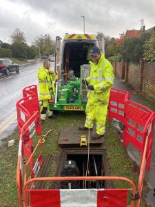 Fibre Optic Subduct Installation