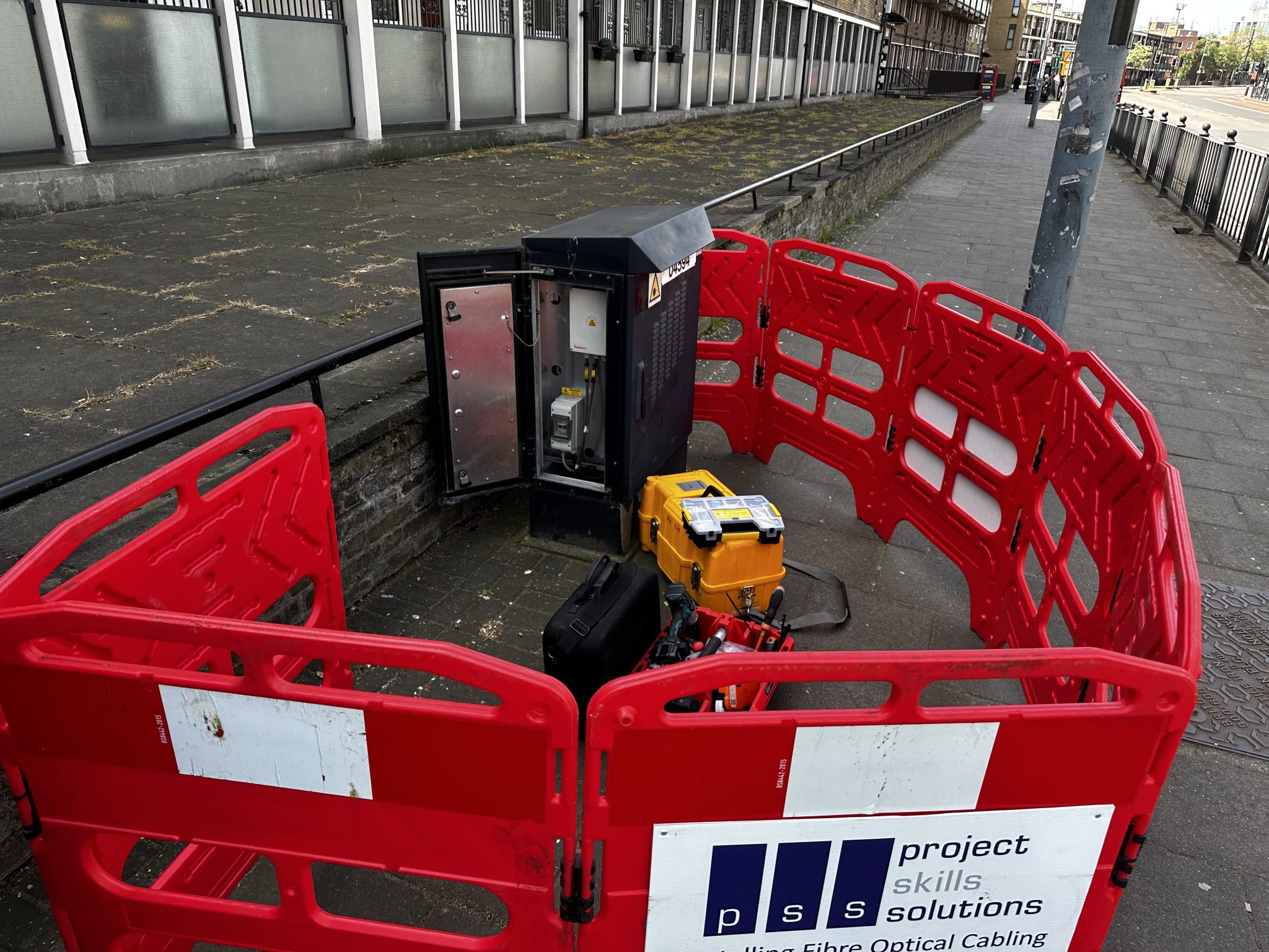 Network Upgrade to Fibre Optic Cabling - PSS Installations