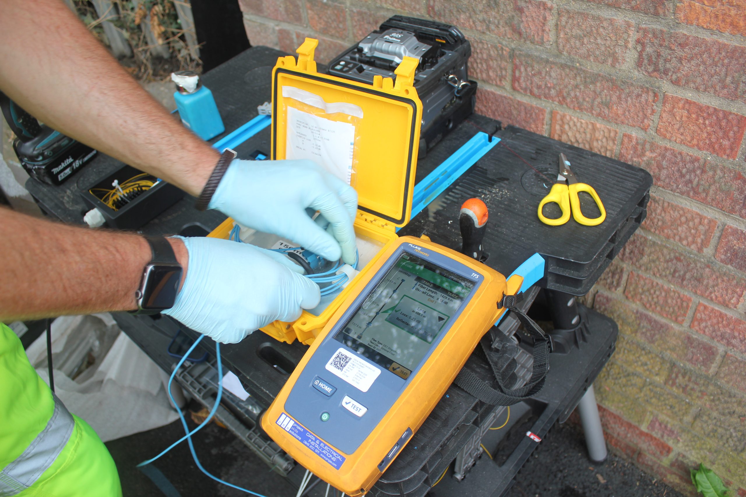 fibre optic cable testing
