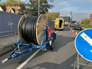 Fibre Optic Subduct Installation