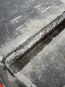 Cable route excavation
