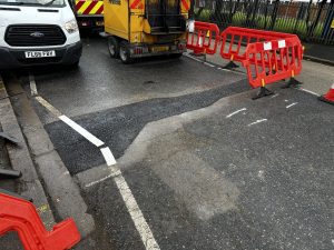 Reinstatement of Civils for cable duct 